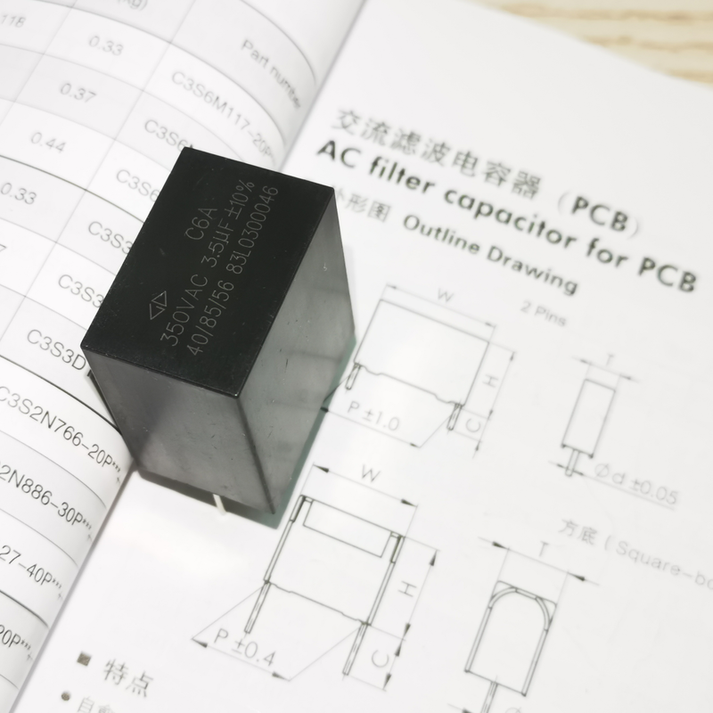 法拉faratronic C6AR2355KB00C00 C6A 3.5uF 350VAC 交流滤波电容