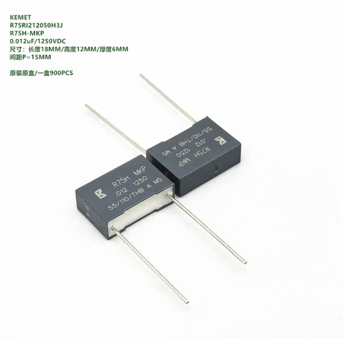 12nF123J1250VDCKEMETR75RI2