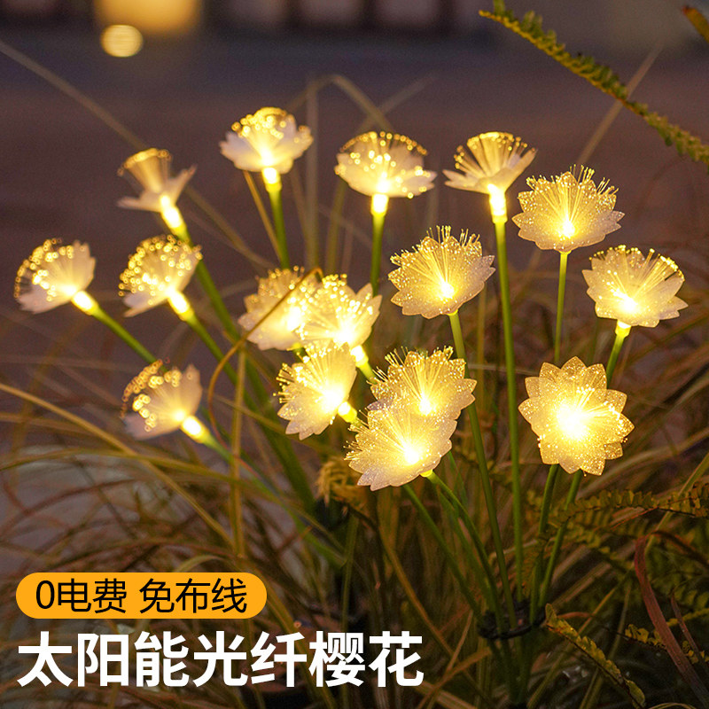 【一插即用】太阳能庭院地插灯图片