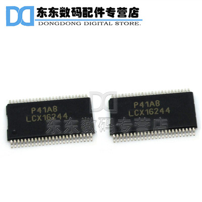 74LCX16244MTDX LCX16244 贴片 线路驱动器 TSSOP-48
