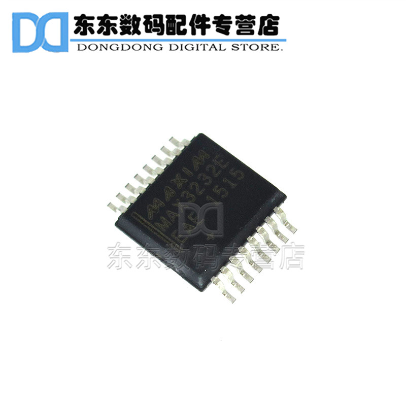 MAX3232EEAE+ RS-232收发器 芯片 SSOP-16 全新原装