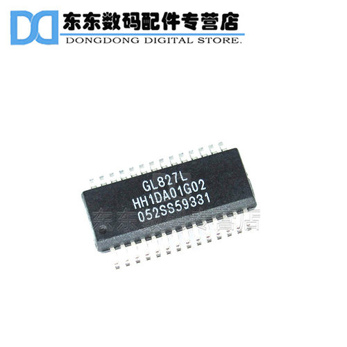 GL827L 贴片 SSOP-28 读卡器芯片 集成电路IC 全新原装