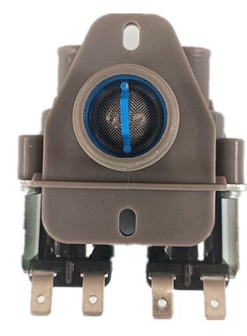 吉德XQB75-75378洗衣机进水阀FCS360A双头注水电磁阀全自动配件