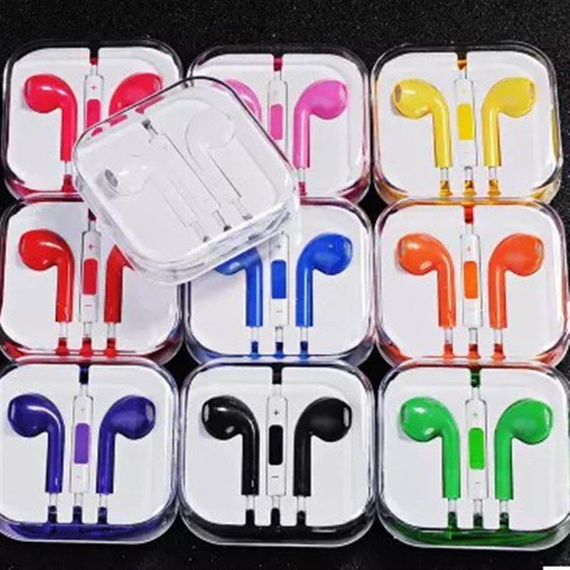 适用于iphone5s66s4s苹果耳机线重低音耳机线 耳塞式入耳安卓通用