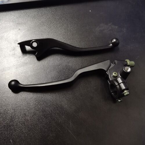 适用启典150KD150-F HLGK JVEZ摩托车左手把离合手柄后视镜座刹车