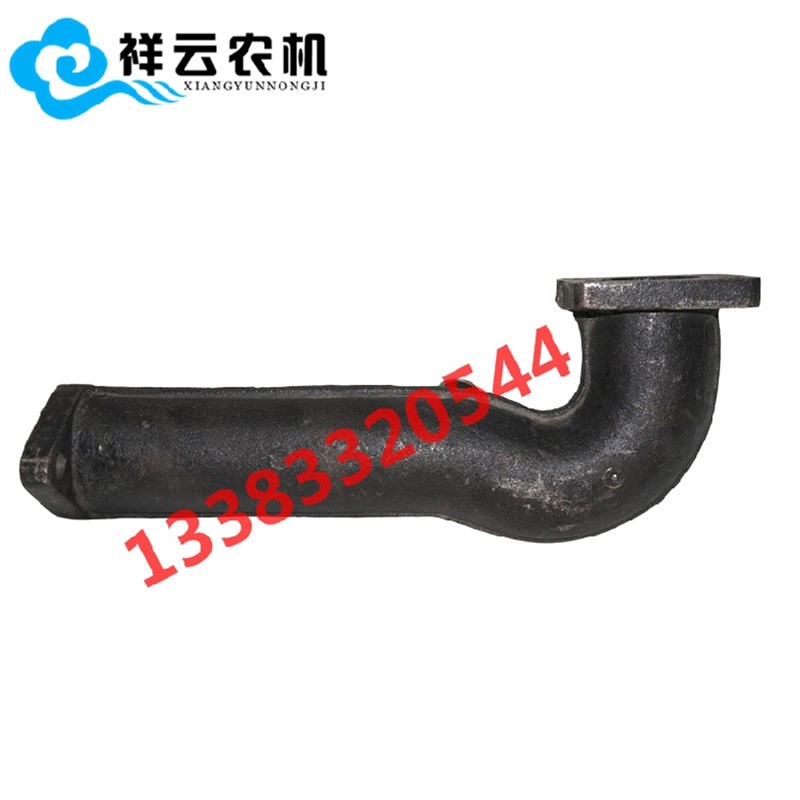常州东风农机50/550/554/604发动机江苏江淮排气管弯头消声器弯管