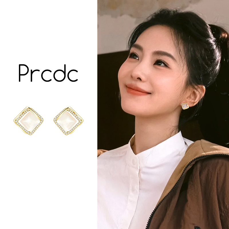 方形气质蚊香盘耳夹无耳洞