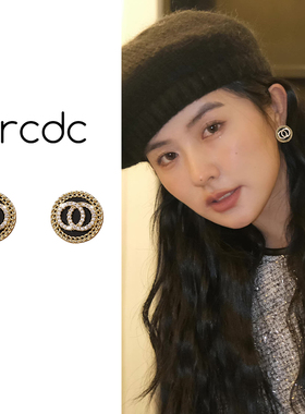 法式复古耳钉春天女独特精致高级感耳环2026新款爆款轻奢港风耳饰