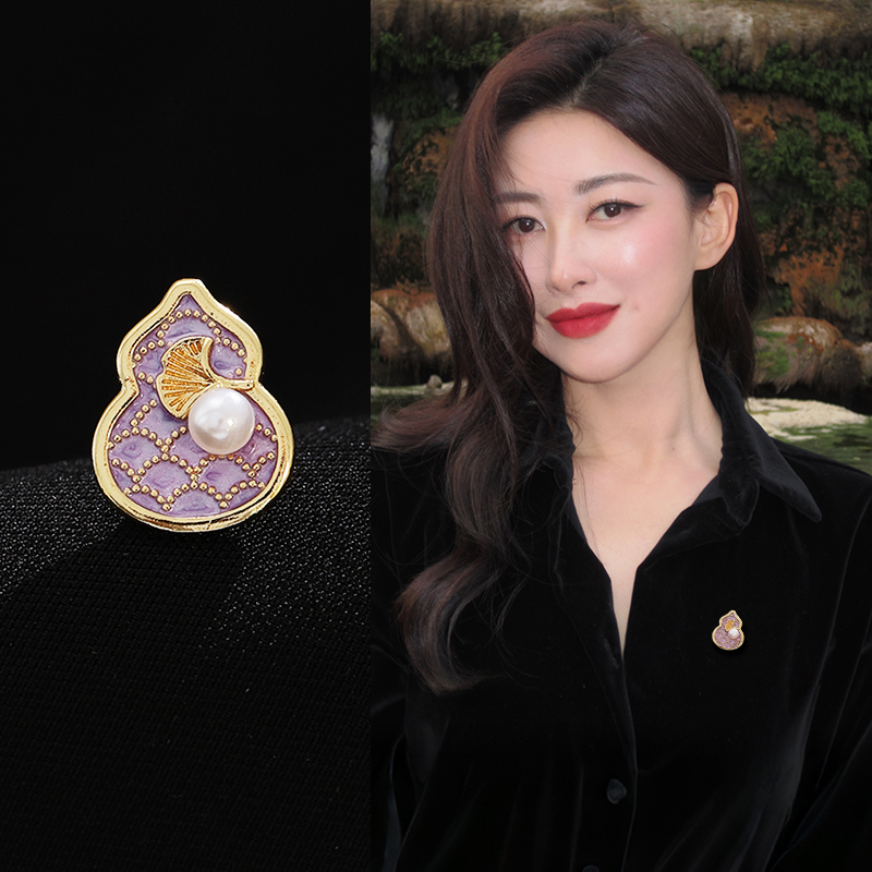 新中式葫芦胸针女款新款