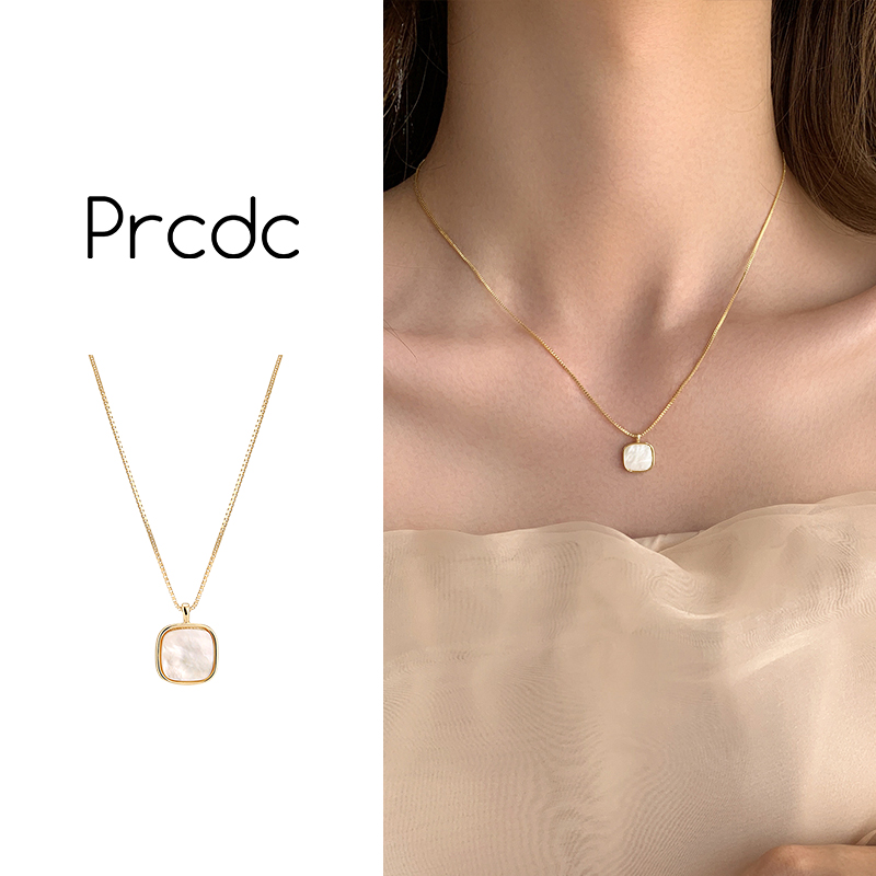 轻奢小众项链复古简约