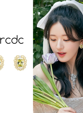 绿色螺旋耳夹无耳洞女2025新款爆款轻奢高级感小众气质冷淡风耳饰