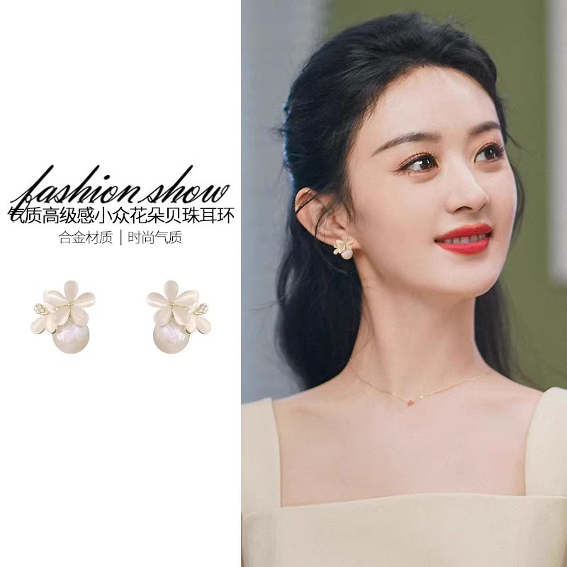 珍珠款耳夹无耳洞高级感