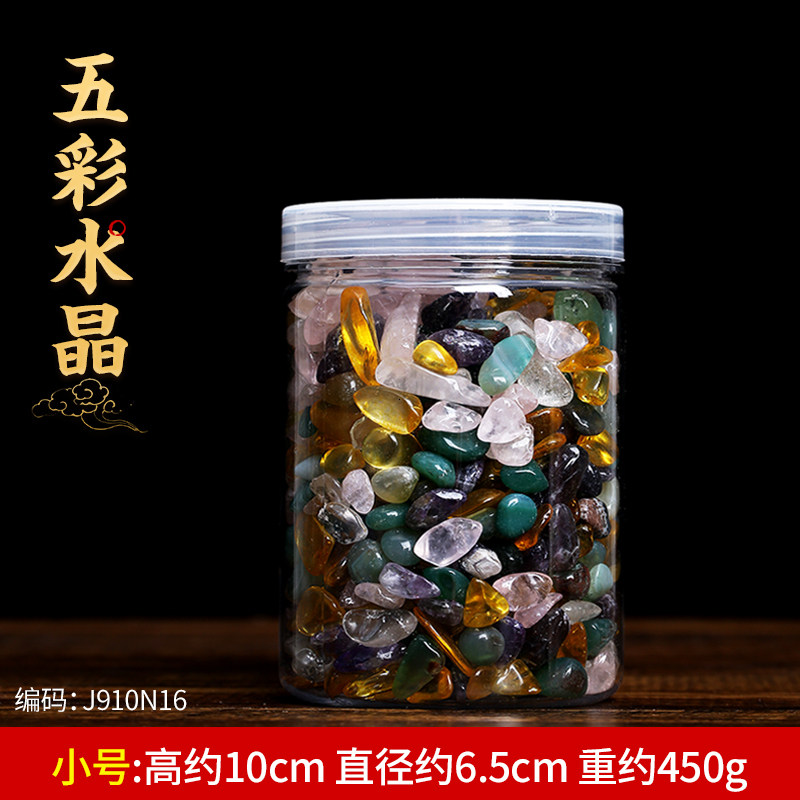 Đồ trang trí đá thô đá ngọc bích nhiều màu đá obsidian đá thạch anh hồng pha lê tím trắng pha lê vàng tự nhiên đá vụn pha lê màu vàng