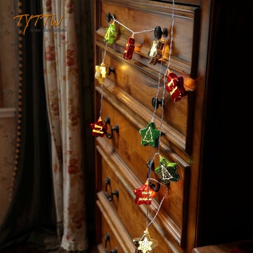 圣诞节日小彩灯少女心布置串灯