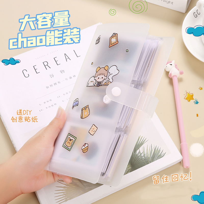 拍立得相册本四宫格九专辑小卡纪念照片收纳明信片卡册3/4/6/7寸