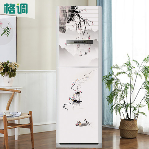 定制中式古典风柜机防水冰箱贴