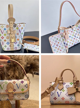 白三彩包包carryall大象灰allinbb水桶牛角法棍包老花nano邮差包