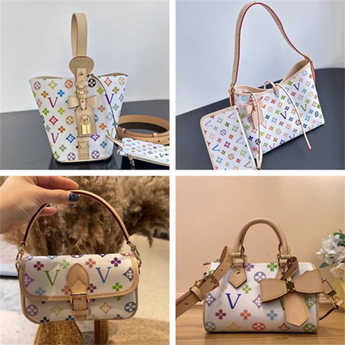 白三彩包包carryall大象灰allinbb水桶牛角法棍包老花nano邮差包