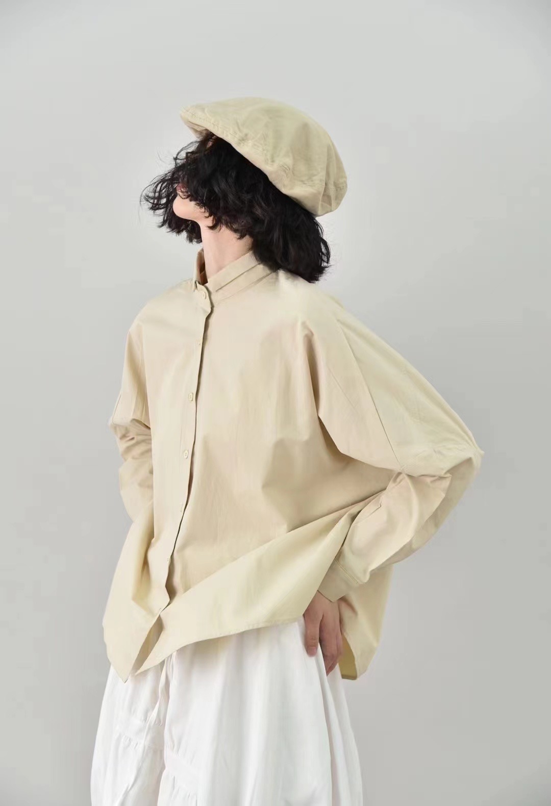 三与二出小清新日系小众衬衫