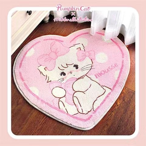 客厅地毯卧室床边衣帽间圆形转椅地垫加厚镜前ins风小花毛绒圆毯,居家布艺,地毯,淘宝优惠券,粉丝福利购,淘宝优惠卷