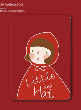 适用kindle保护套paperwhite3/4/5咪咕colorsoft壳KPW6青春版2024入门款KPW4套558磁吸休眠可爱风小红帽卡通