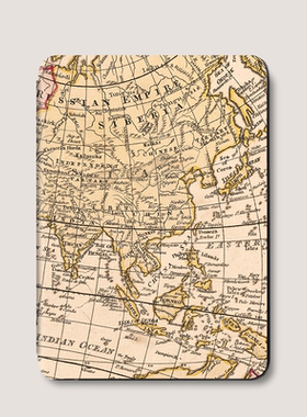 适用kindle保护套paperwhite3/4/5咪咕colorsoft壳KPW6青春版2024入门款KPW4套558磁吸休眠欧亚大陆复古地图