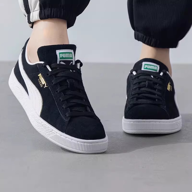 Puma/彪马正品男女款经典低帮耐磨运动休闲板鞋399781-01图片