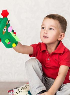 DIY Hand Puppet Making Kit Make Your Own Felt Animal Theme S