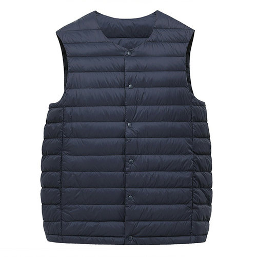 U衣厍轻薄羽绒马甲男士背心