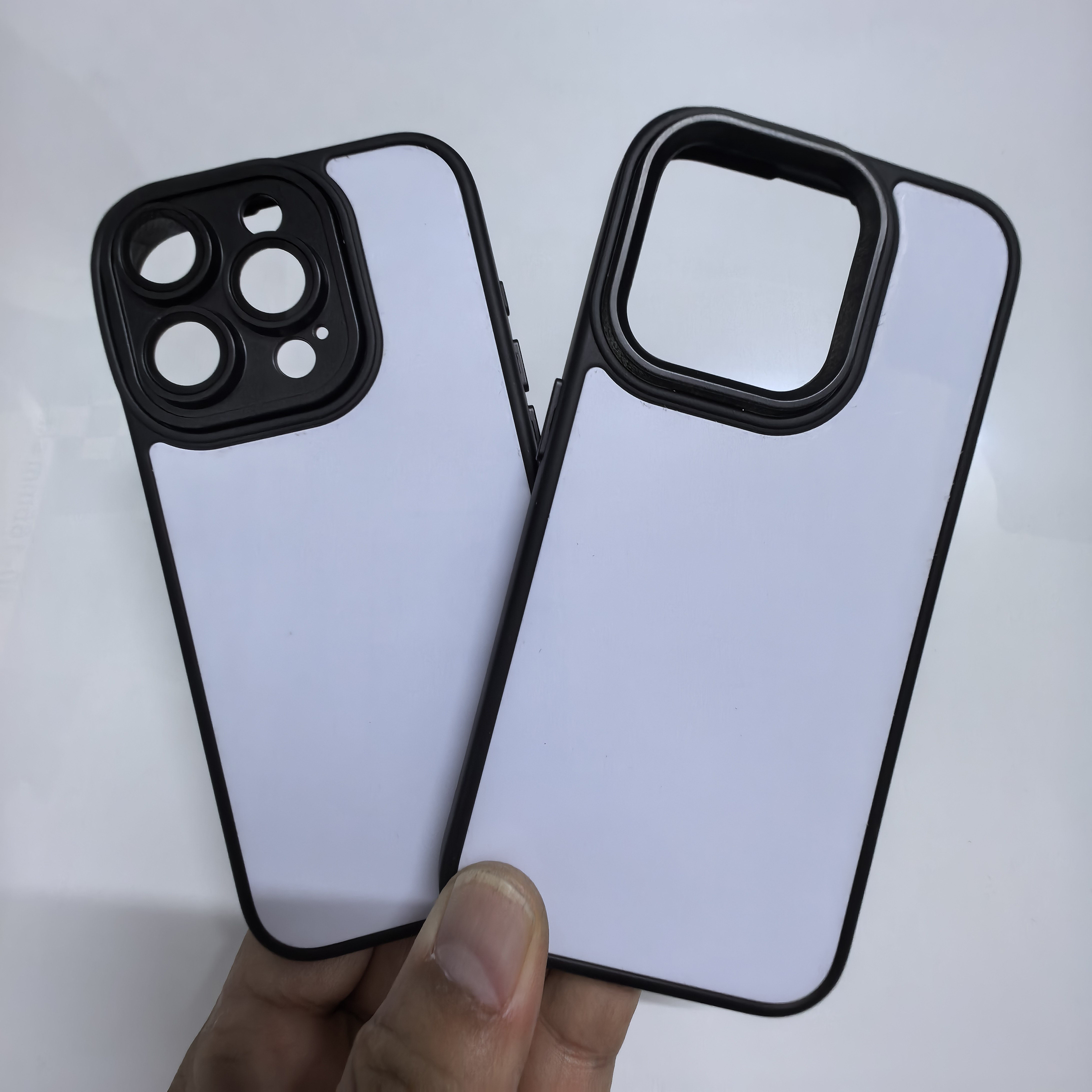 适用苹果iPhone17Promax/16/13摄像头可拆卸贴合硬白底手机壳UV打印素材diy素材壳苹果15plus图片