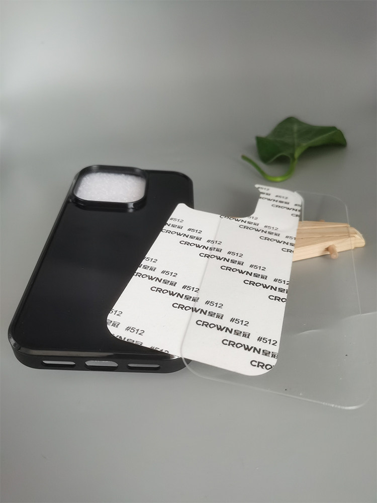 适用苹果17promax加厚防滑纹亚克力防摔0.8软玻璃iPhone15plus防尘防摔13空白素材手机壳12二合一磨砂