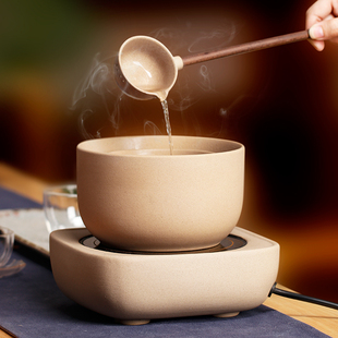 茶具 古法陶瓷煮茶器煮茶锅大号家用电陶炉茶炉煮茶壶普洱白茶套装