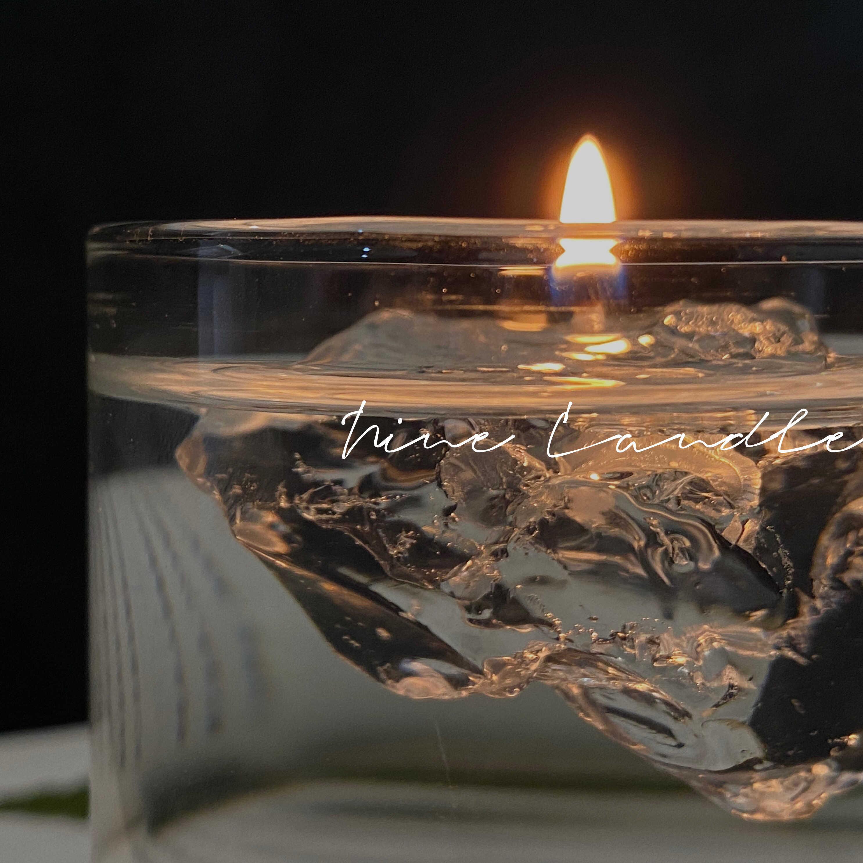 小红书冰山蜡烛手工自制漂浮浪漫香薰创意礼物流心品工生日2021