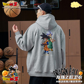 户外运动篮球宽松连帽休闲 卫衣男秋冬美式 维动龙珠联名悟空款 长袖