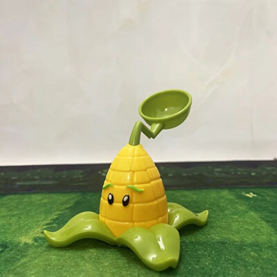 正版植物大战僵尸玩具玉米投手火龙草导弹萝卜儿童玩具散装全套3-