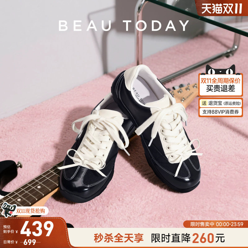 BeauToday芭蕾德训鞋女运动鞋