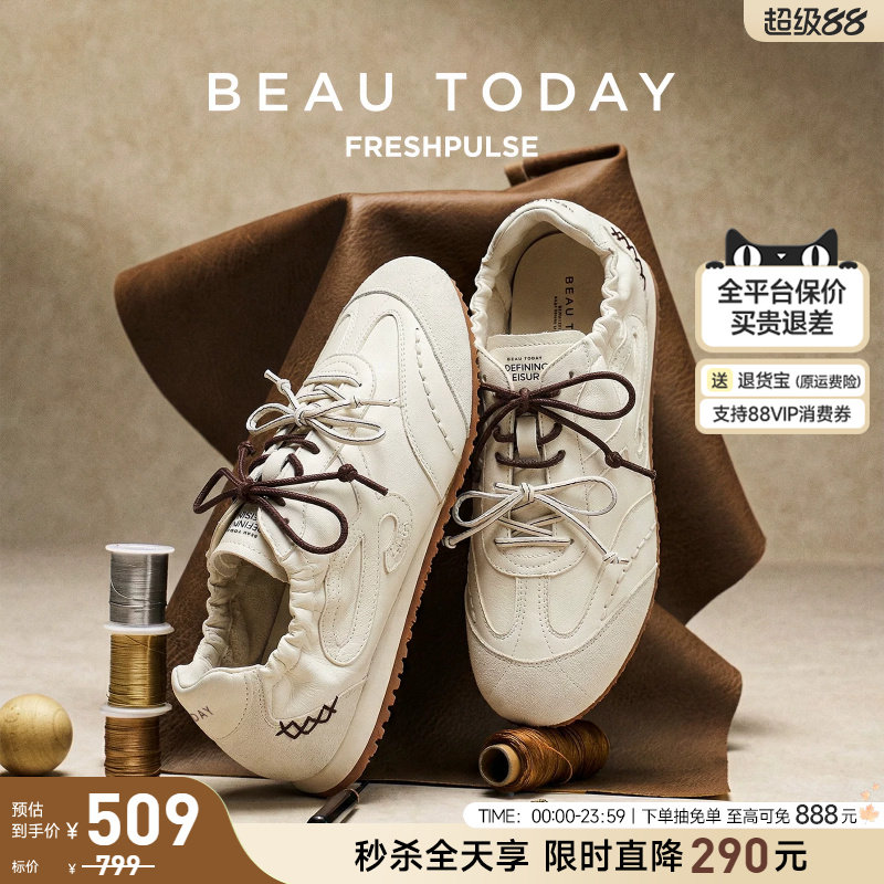 BeauToday德训鞋女款阿甘鞋图片