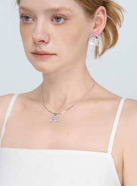 Blingkolio不另可 25新款贝母信封锁骨链精致项链M星店