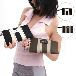 Cycle Chemic The 新品 条纹多功能撞色卡包 2025年夏季