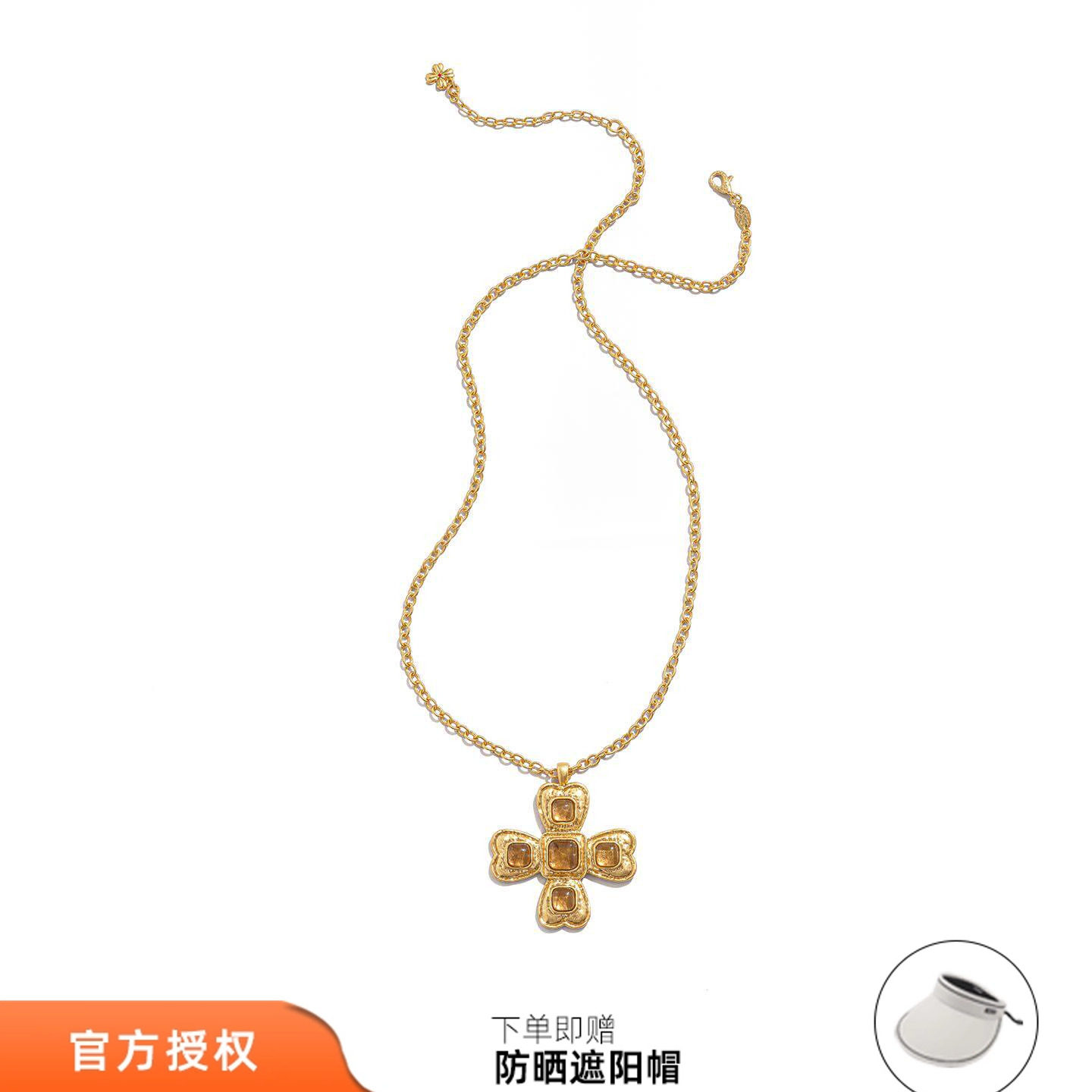 tokokkino 26夏季新款「暗涌标本」茶金经典蝴蝶结项链