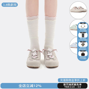 TRAPAR WAVES 2026新款休闲网面德训鞋一脚蹬休闲包头半拖鞋女