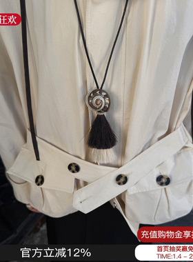 hot holy heart 25秋冬新款猫眼贝壳马毛项链M星店