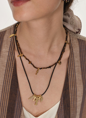 DACCORD原创设计雨林皮绳项链