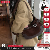 cotemp 25新款 慕萨麂皮hobo大包大容量通勤单肩包斜挎包百搭