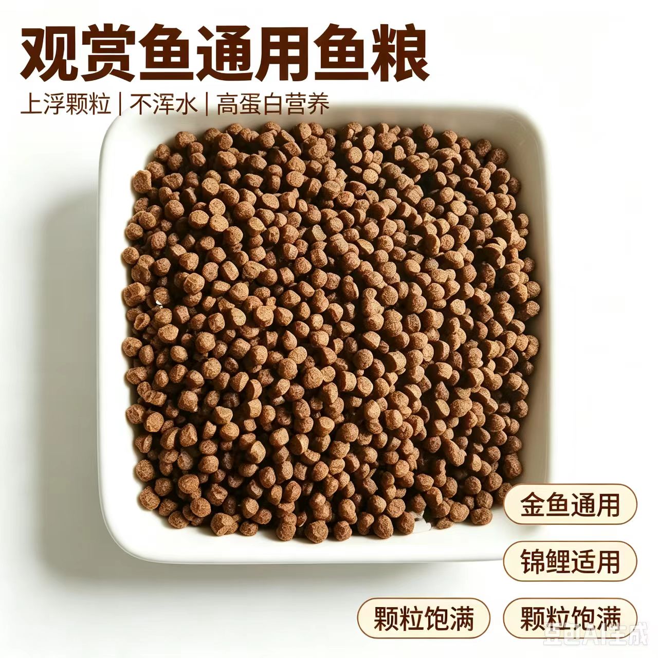 华佑观赏鱼饲料，冷水观赏鱼，