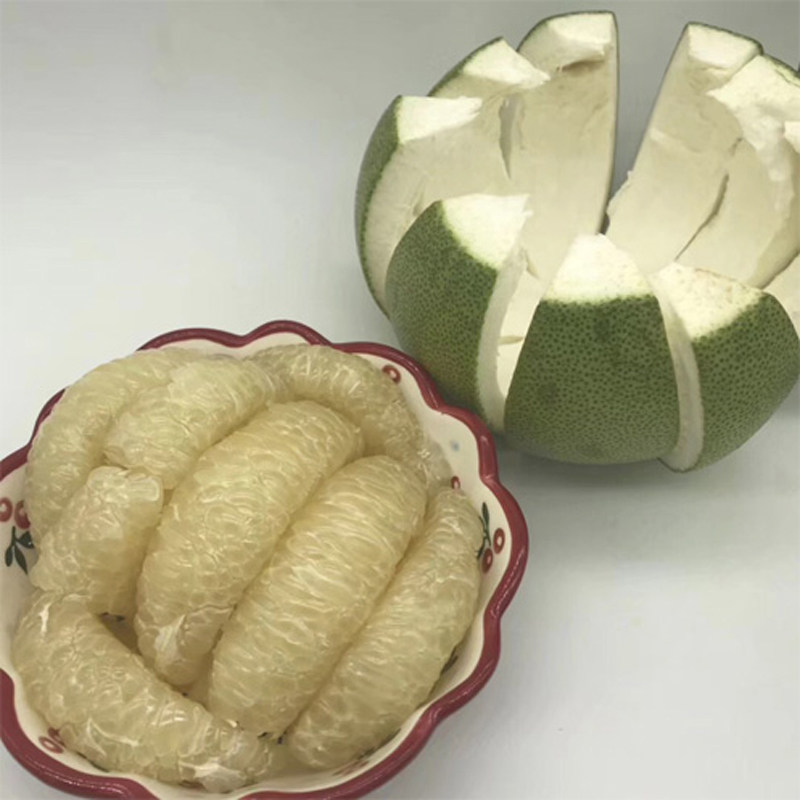 泰国青柚 进口柚子 蜂蜜柚 糖白柚 4~6个装8~9斤 脆甜爆汁