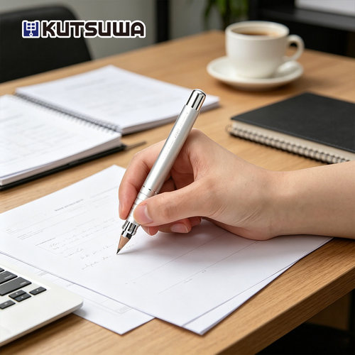KUTSUWA铝制铅笔延长器防滑矫正