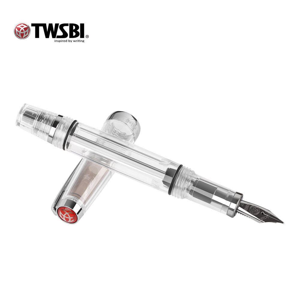 TWSBI三文堂VAC700R负压上墨钢笔 透明示范练字书法笔 抽拉式吸墨私人定制笔 男女生成人学生通用书写笔