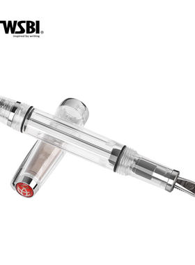 TWSBI三文堂VAC700R负压上墨钢笔 透明示范练字书法笔 抽拉式吸墨私人定制笔 男女生成人学生通用书写笔