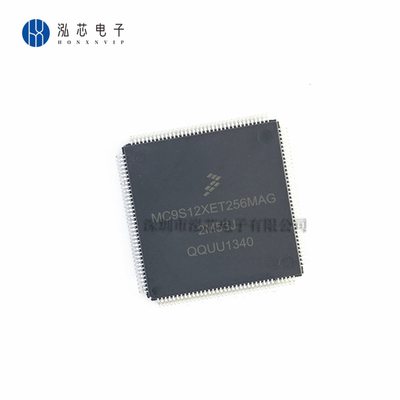 MC9S12XET256MAG全新现货 贴片 封装QFP144 汽车电脑微控制芯片